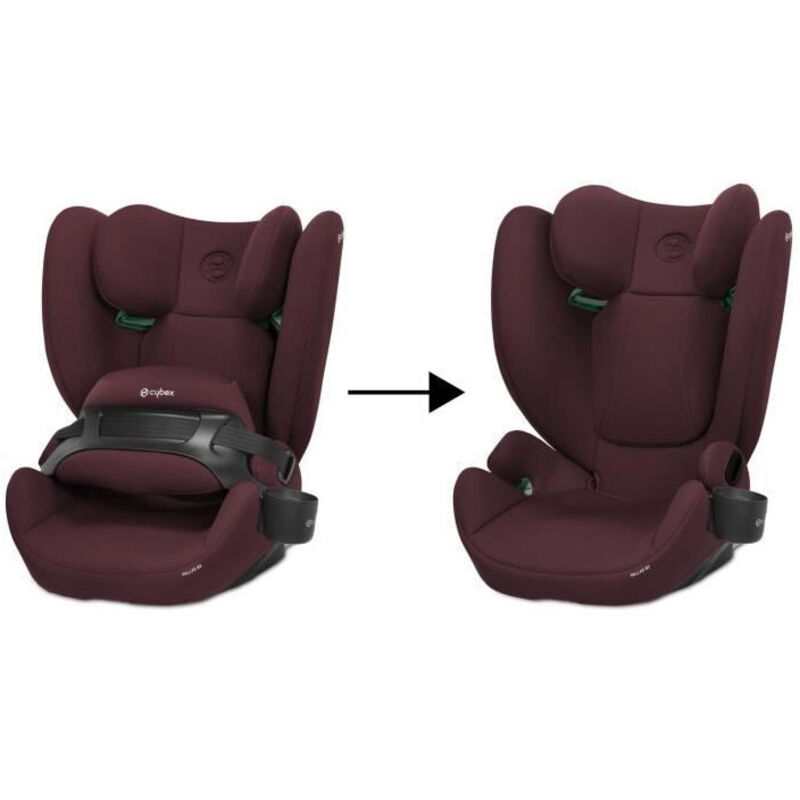 Siege auto Cybex pallas B2 i-size - Des 15 mois jusqu'a 12 ans - Rumba Red et dark red