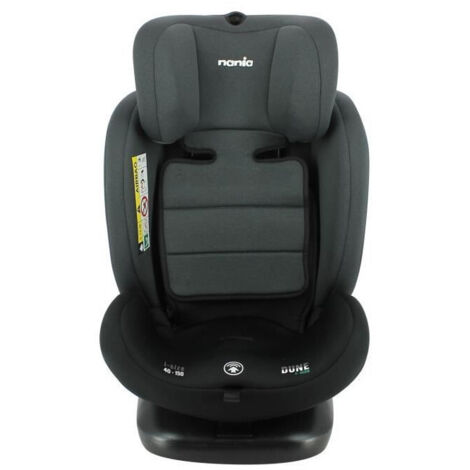 Siege auto isofix NANIA DUNE 40-150 cm R129  – 0 a 10 ans- Dos route 40-105 cm – Tetiere réglable - Inclinable - Pivotant