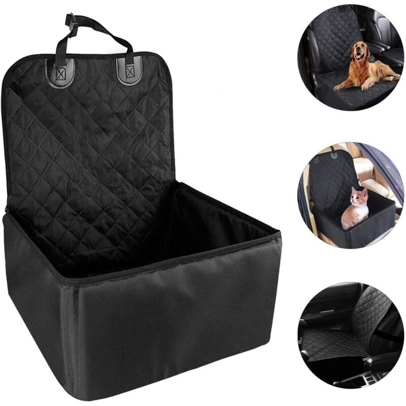 Yzmrbdqc - Siège auto pour chien, siège auto pour chien imperméable et respirant avec laisse de sécurité, sac de transport portable pour animal de