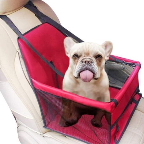 Siège d'appoint de Voiture pour Le Chien,Housse de Transport pour Animal Domestique avec Ceinture de sécurité - Sac étanche,Tapis de Coussin de Voiture pour Chien et Chat