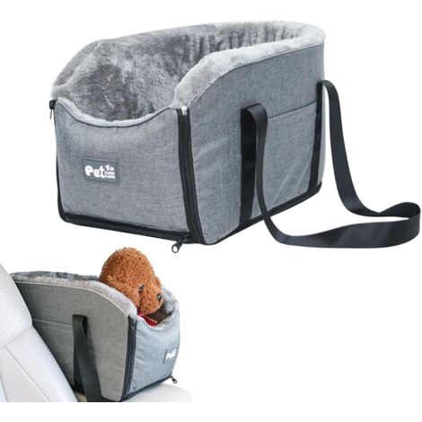 Siège D'Appoint pour Petit Chien Et Chat sur Accoudoir Voiture, Nid Portable pour Animaux Compagnie