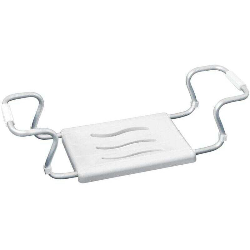 Siège de baignoire Secura blanc 55-65 cm 120 kg aide bain senior chaise de douche senior siège de douche senior banc de douche fauteuil de douche