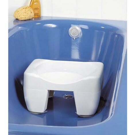 Siège de bain et réducteur de baignoire - 31 cm - Blanc