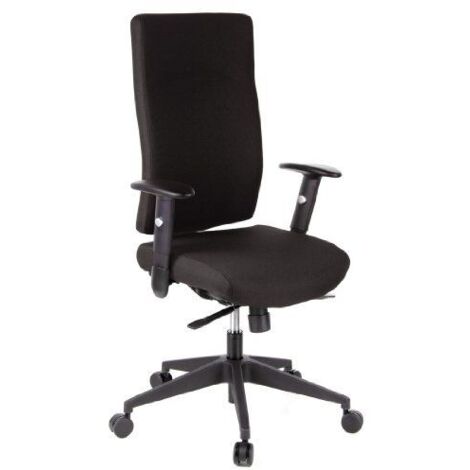 Siège de bureau  / Siège de direction PRO-TEC 300, tissu noir hjh OFFICE
