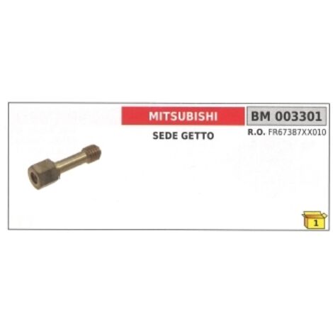 Siège de jet de carburateur MITSUBISHI FR67387XX010