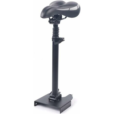 Siège de Scooter Électrique Adulte Siège de Selle de Scooter Électrique Hauteur Réglable 51-63 cm Noir pour M365, Adulte Unisexe