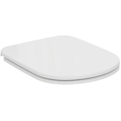 Siège de toilette avec fermeture normale blanc brillant - Ideal Standard I Life