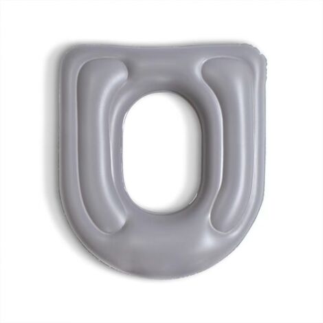 Siège de toilette gonflable à ventouse, réglable en hauteur, étanche, convenant aux adultes, aux personnes handicapées et aux personnes âgées.