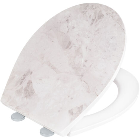 Siège de toilette MARBLE, Duroplast, WENKO