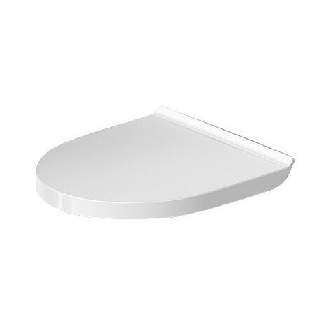 Siège de toilette pour enfants DuraStyle Basic. Charnière blanche en acier inoxydable m. Descente automatique