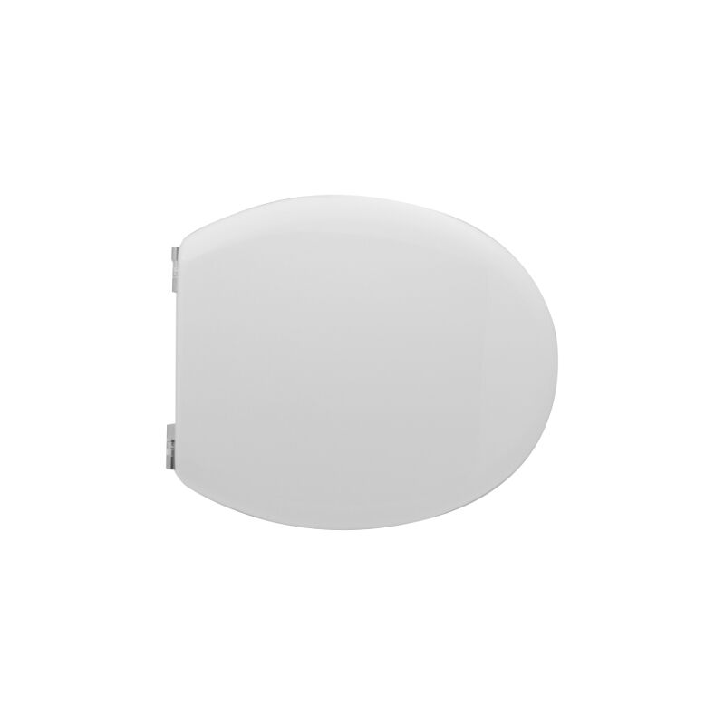 Abattant WC pour Azzurra vaso Fast 38-45x37 cm abattant WC blanc en fonte de bois avec charnie'res a' expansion re'glables