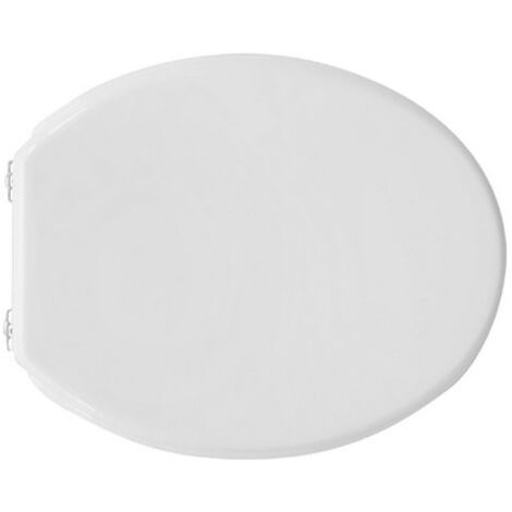 Siège de toilette pour vase culte bleu forme blanche 1