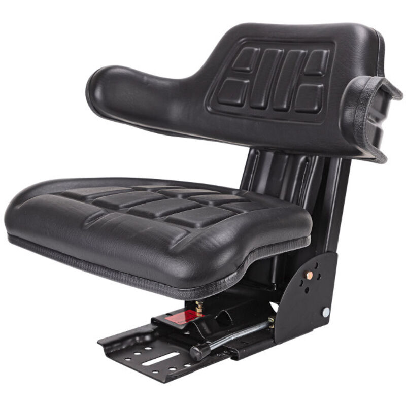 Dema - Siège de tracteur suspendu rembourré à accoudoirs dts 130 avfl