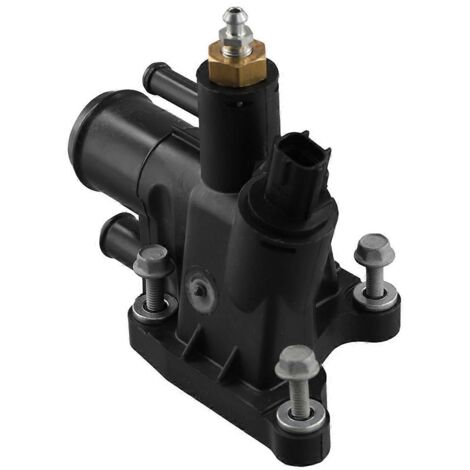 Siège de tuyau d'eau de radiateur de voiture, boîtier de thermostat, pièces automobiles noires