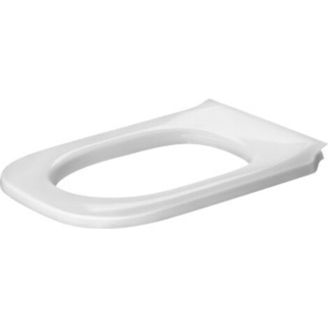 Siège de WC circulaire Duravit D-Code, fixation par étrier,