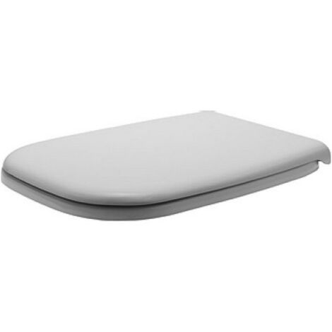 Siège de WC Duravit D-Code, fixation par étrier, 360x430mm, blanc