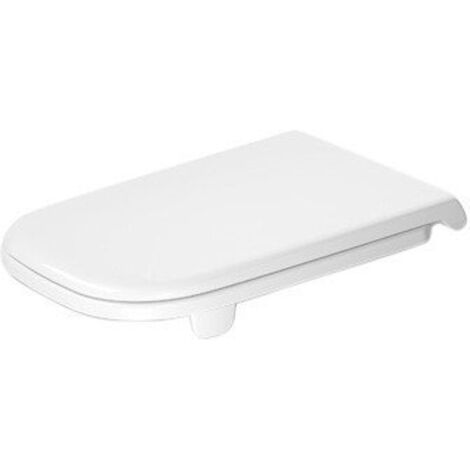 Siège de WC Duravit D-Code, sans barrière, axe de charnière