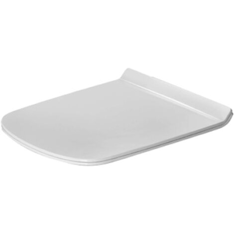 Siège de WC Duravit DuraStyle avec charnières SoftClose acier