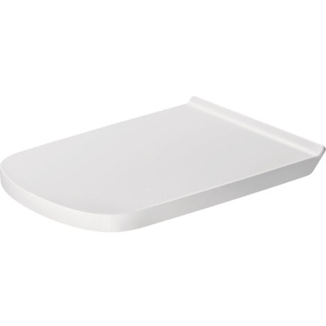 Siège de WC Duravit DuraStyle, version allongée, charnières en
