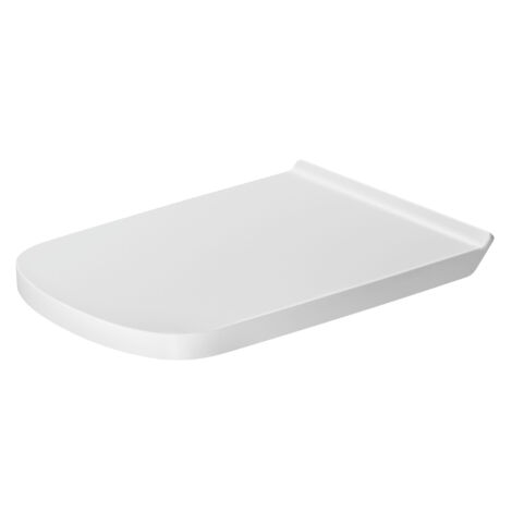 Siège de WC Duravit DuraStyle, version allongée, charnières en