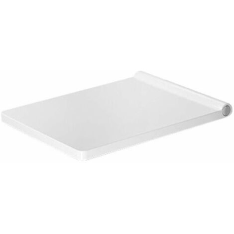 Siège de WC Duravit Vero Air, charnières en acier inoxydable,