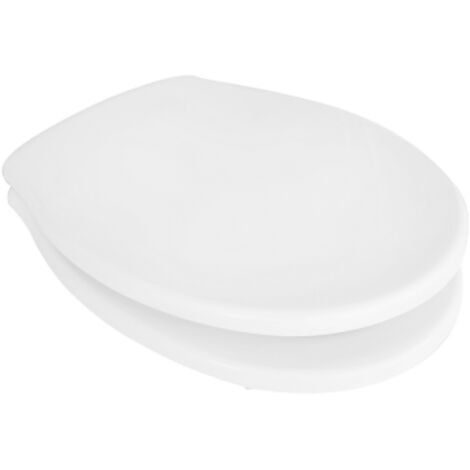 SIÈGE DE WC POUR AZZURRA VASE JUBILAEUM FORMA 1 Dimensions : Blanc - Charnières à expansion C