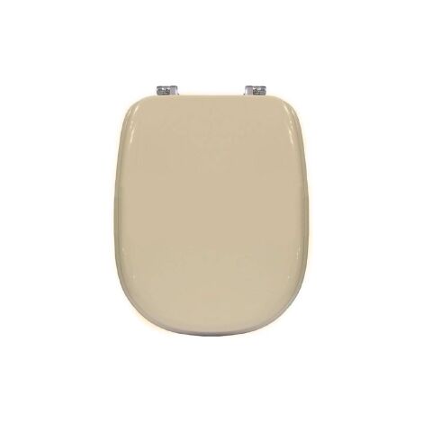 SIÈGE DE WC POUR IDEAL STANDARD VASO TESI FORMA 6 Dimensions : Champagne