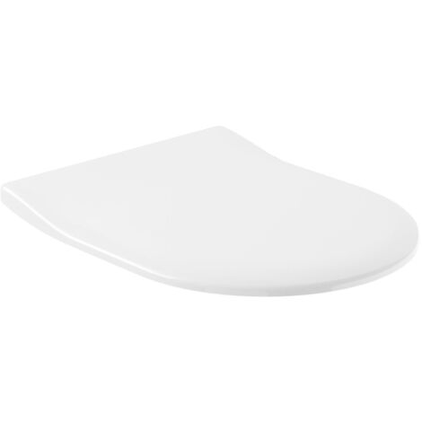 Siège de WC VB SlimSeat Subway 374x439x48mm Oval Blanc Alpin
