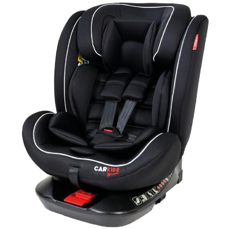 Siege Enfant Rotatif 360o Isofix 40-150cm Noir Isize R129 Car Kids