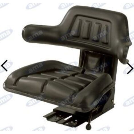 Siège enveloppant économique avec suspension réglable pour tracteur agricole 12615