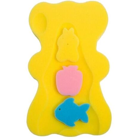 Siège éponge De Bain Doux Pour Bébé - UNBRANDED - Jaune - Mixte - 0 mois - Naissance