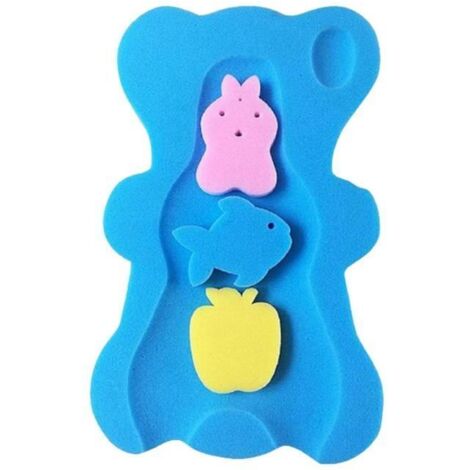 Siège éponge De Bain Doux Pour Bébé - UNBRANDED - Siège éponge de bain pour bébé - Bleu - Mixte - 6 mois