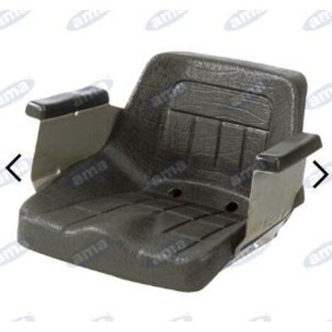 Siège non peint avec guides pour tracteur agricole chariot élévateur 00319