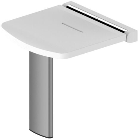 Siège Onyx Compact - Pour douche- Coloris: blanc