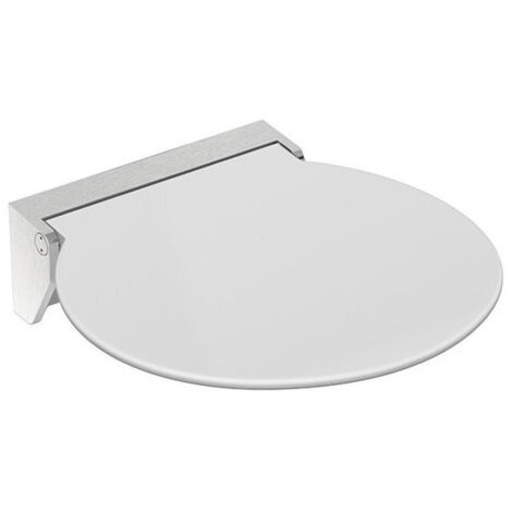 Siège rabattable R 380 support mural ES matt SiFl blanc