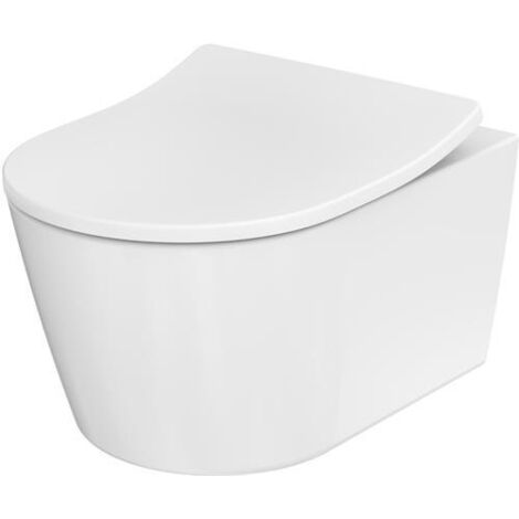 Siège WC TOTO RP, amovible, avec abaissement automatique,