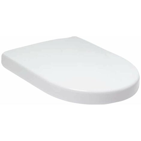 Siège WC VB Subway 375x465x60mm Ovale SoftClosing QuickRelease Blanc Alpin