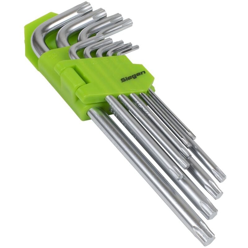 Key Set TRX-Star Long 9pc S01262 - Sealey