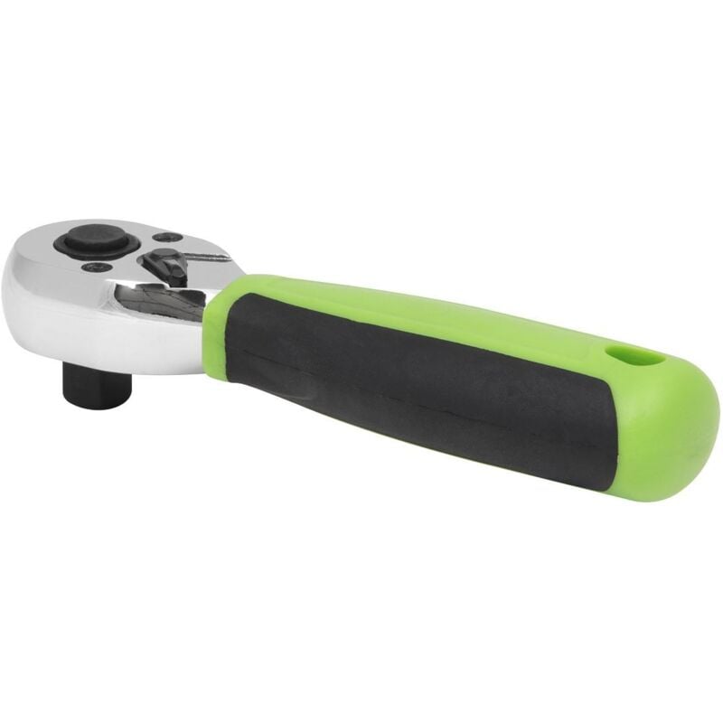 Sealey - S01259 Siegen Stubby Ratchet Wrench with Flip Reverse 3/8'Sq Drive