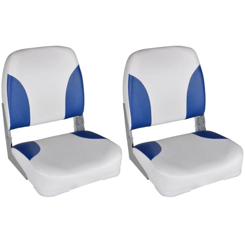Design In - Sièges de bateau lot de 2 Dossier pliable avec oreiller CFW62808