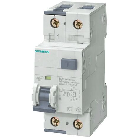 Siemens 25A 10KA 2M disjoncteur à courant résiduel 5SU13541KK25