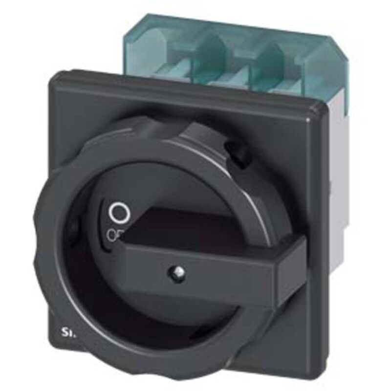 Sectionneur à coupure en charge noir 3 pôles 35 mm² 63 a 690 v/ac Siemens 3LD25040TK51 D119851