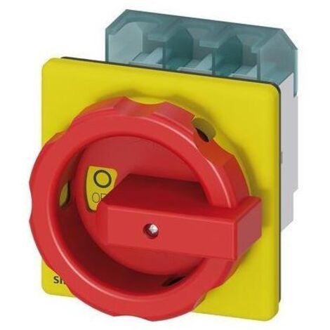 Siemens 3LD2504-0TK53 Leitungsschutzschalter 63A rot gelb
