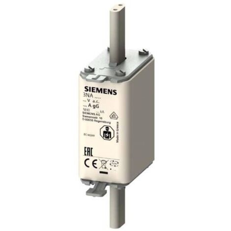 Siemens 3NA3024 Inserto fusibile Misura fusibile = 0 80 A 500 V