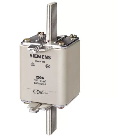 Siemens 3NA3365 Sicherungseinsatz   Sicherungsgröße = 3  500 A  500 V 3 St.