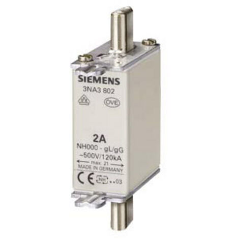 Siemens 3NA38368 Sicherungseinsatz   Sicherungsgröße = 0  160 A  400 V 1 St.