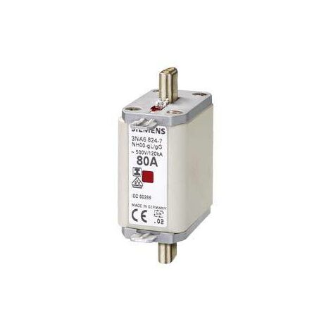 Siemens 3NA6832 Cartouche-fusible Taille du fusible = 0 125 A 500 V 1 pc(s) D756471