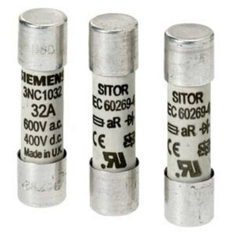 Siemens 3NC10060MK Fusibile cilindrico multicolore 10x38 mm