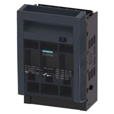 Siemens 3NP11231CA20 Sicherungslasttrennschalter    3polig 160 A  690 V/AC 1 St.