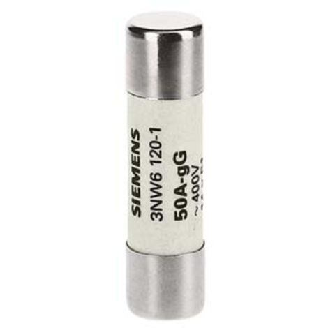 Siemens 3NW6117-1 Zylindrische Sicherung 40 A 500 V mehrfarbig